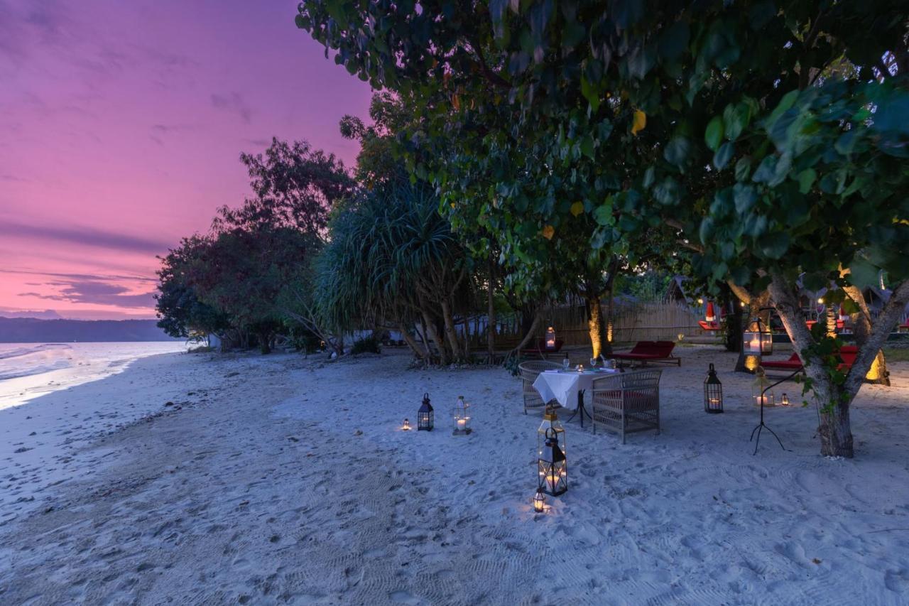 Amahelia Luxury Resort & Restaurant - Gili Asahan Buitenkant foto